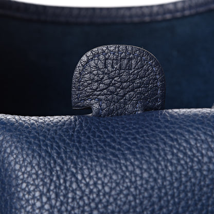 Hermes Taurillon Clemence Evelyne III PM Bleu Thalassa 7 of 14