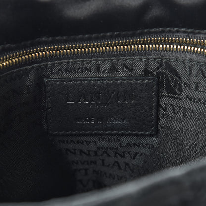 Lanvin Satin Happy Square Shoulder Bag Black 6 of 13