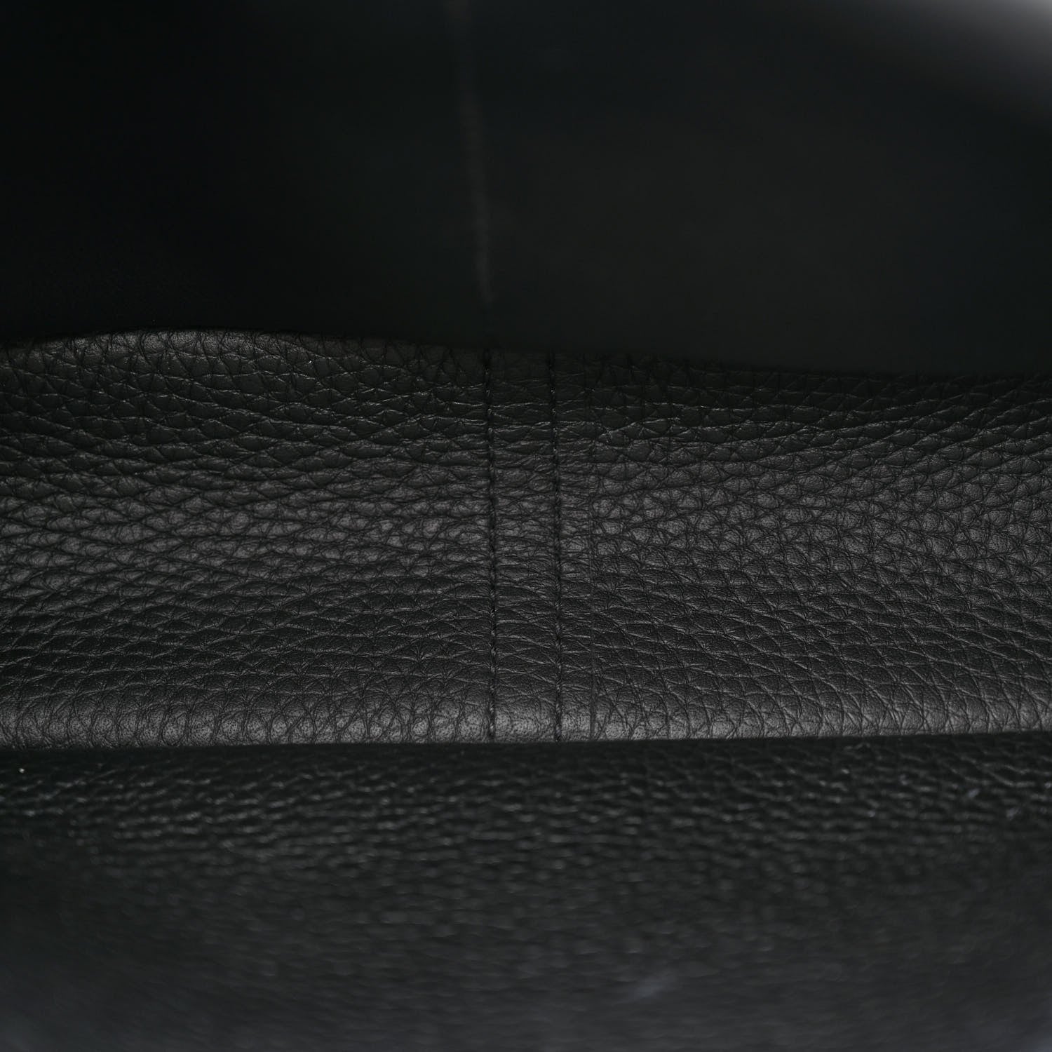 Hermes Taurillon Clemence Halzan 25 Black 5 of 11