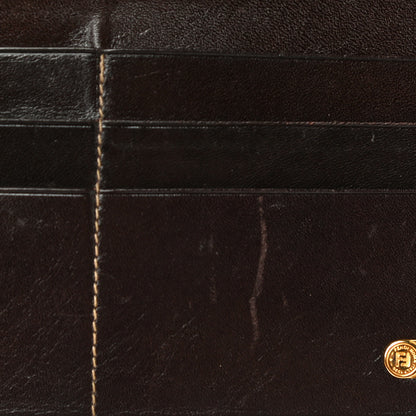 Fendi Zucca Continental Wallet Tobacco 20 of 28