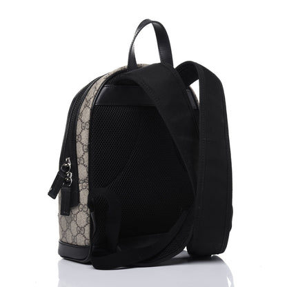 Gucci GG Supreme Monogram Small Eden Day Backpack Black 2 of 21