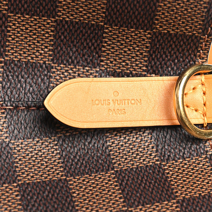 Louis Vuitton Damier Ebene Neonoe MM Safran 6 of 8