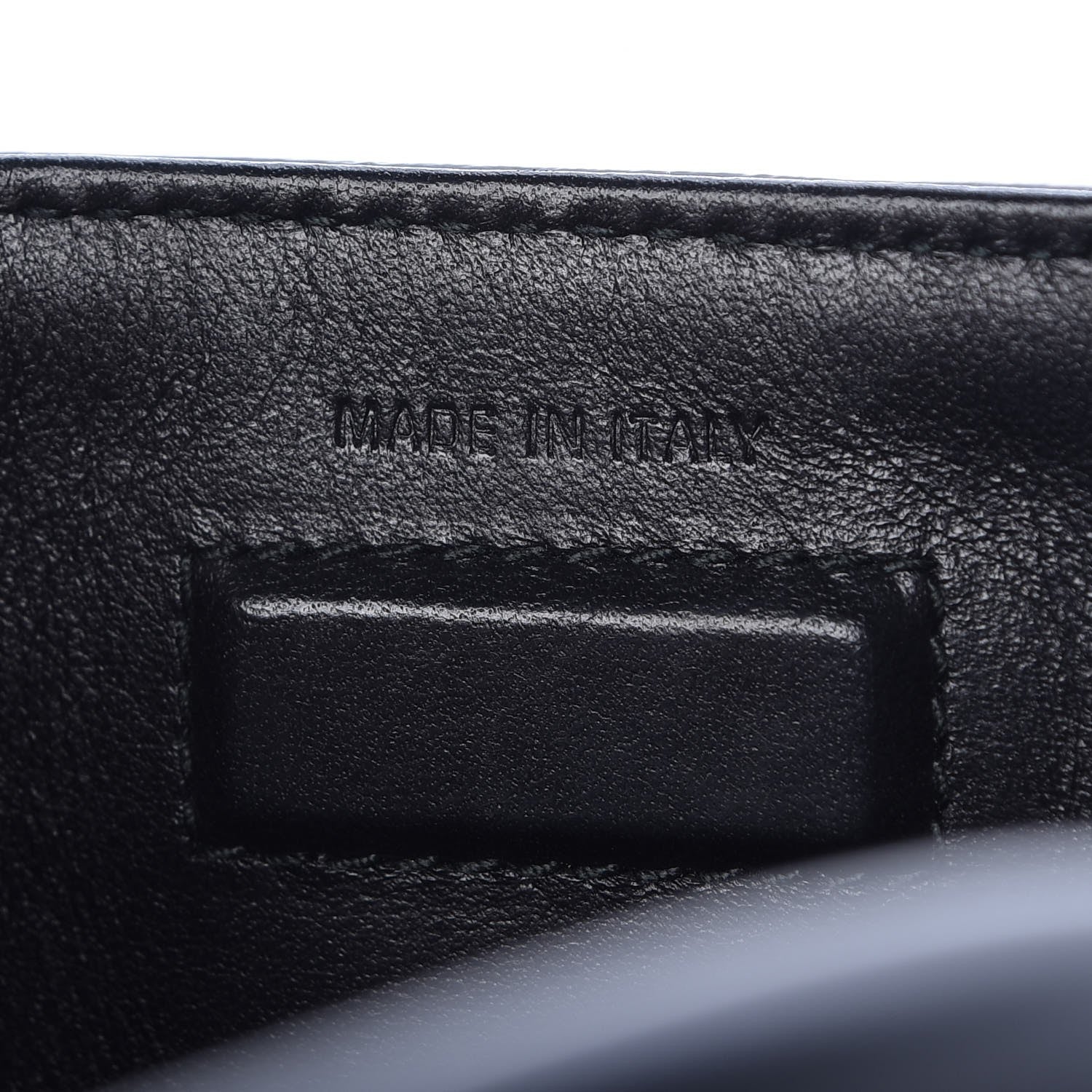 Christian Dior Grained Calfskin Mini Diorever Flap Black 7 of 7
