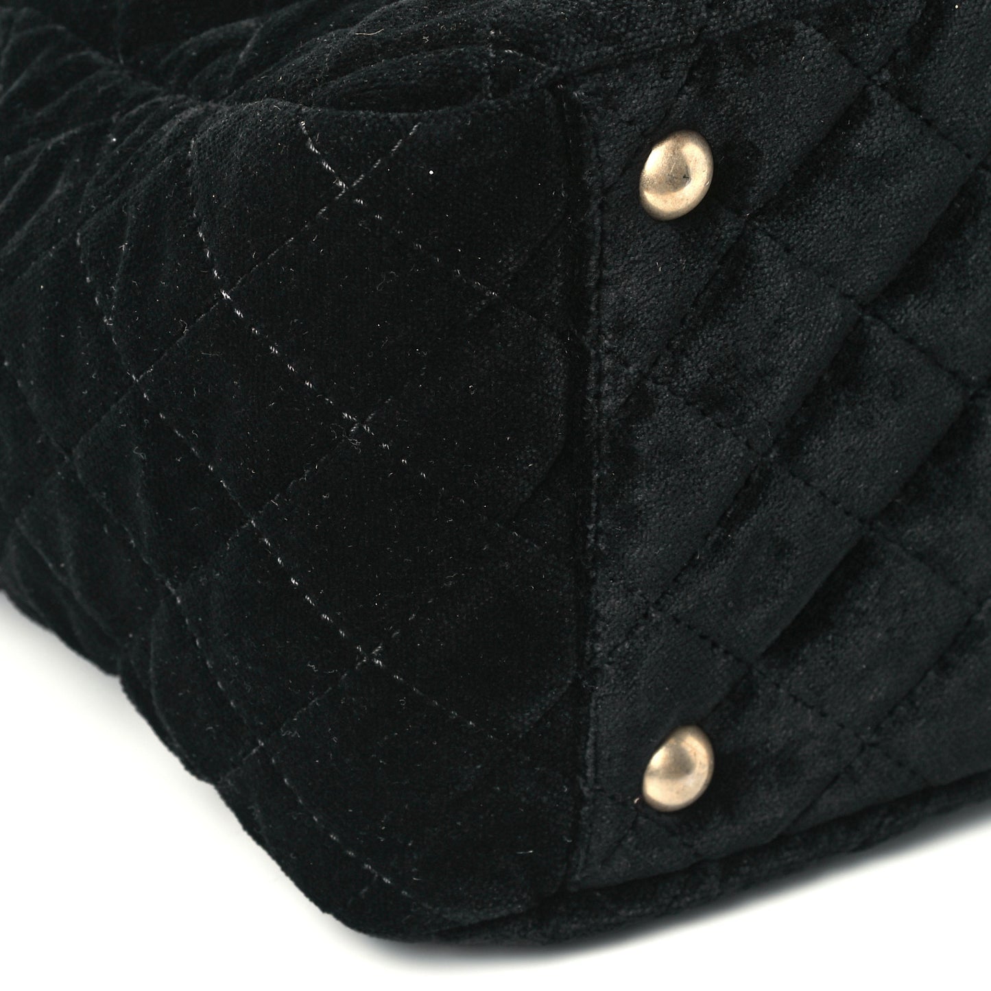 Suede Quilted XXL Travel Flap Bag Black