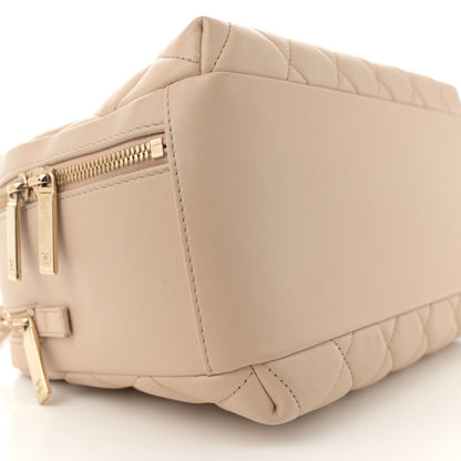 Chanel Lambskin Quilted Medium Trendy CC Bowling Bag Beige 9 of 13