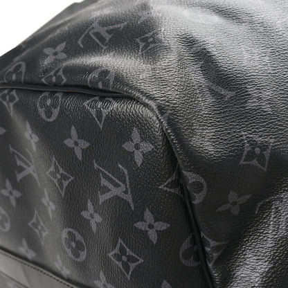 Louis Vuitton Monogram Eclipse Keepall Bandouliere 55 10 of 11