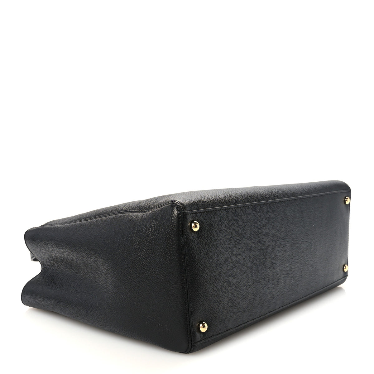 Chanel Calfskin Cerf Executive Shopper Tote Black 4 of 10