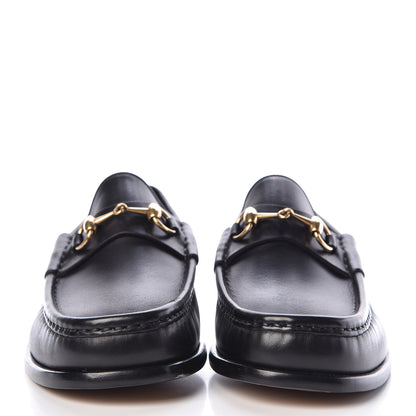 Gucci Calfskin Mens 1953 Horsebit Loafers 9.5 Black 2 of 10