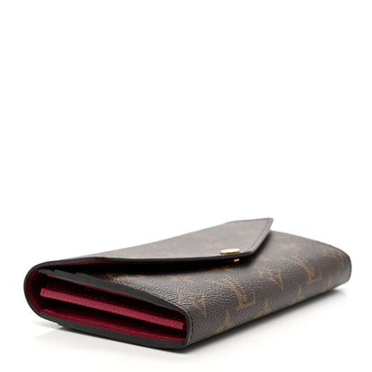 Louis Vuitton Monogram Sarah Wallet NM Fuchsia 4 of 8