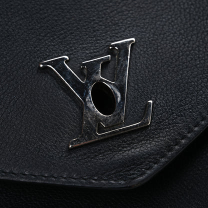 Louis Vuitton Soft Calfskin Mylockme Chain Bag BB Black 11 of 11