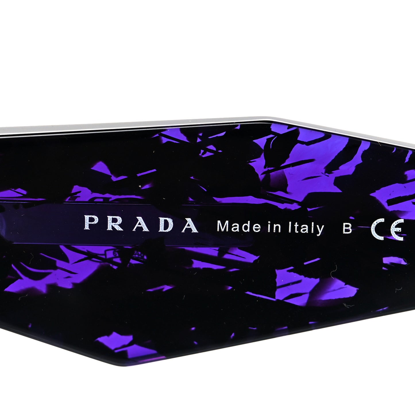 Acetate Symbole Sunglasses SPR 07Y Purple