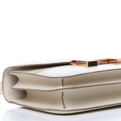 Hermes Epsom Constance 18 Craie 18 of 20