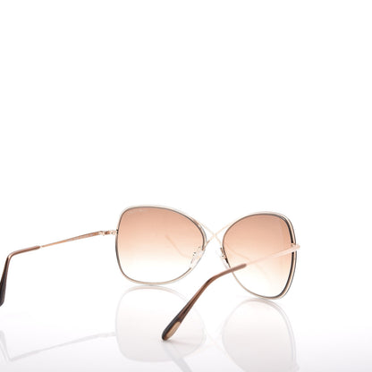 Tom Ford Colette Butterfly Sunglasses TF250 Rose Gold 4 of 7