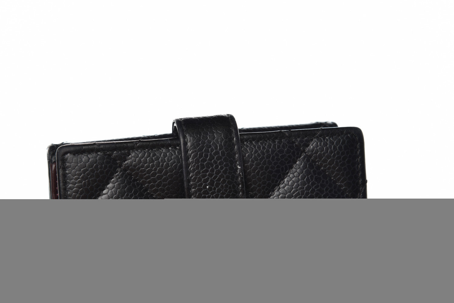 Chanel Caviar Quilted Compact French Flap Wallet Black 12 of 13