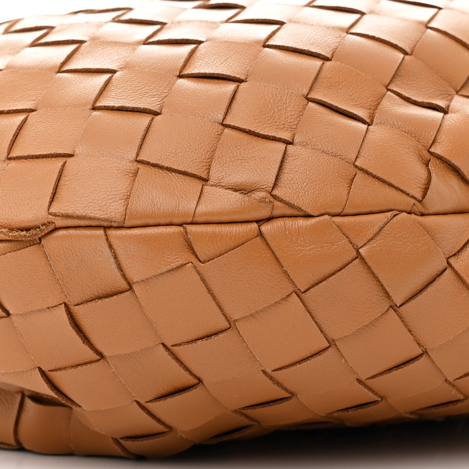 Bottega Veneta Nappa Intrecciato Teen Jodie Hobo Caramel 9 of 10