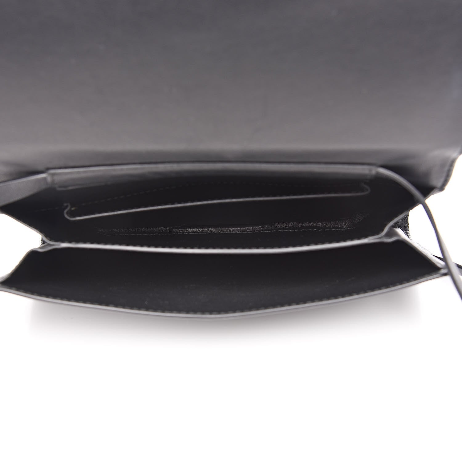 Alexander McQueen Calfskin Studded Insignia Pouch Black 5 of 13