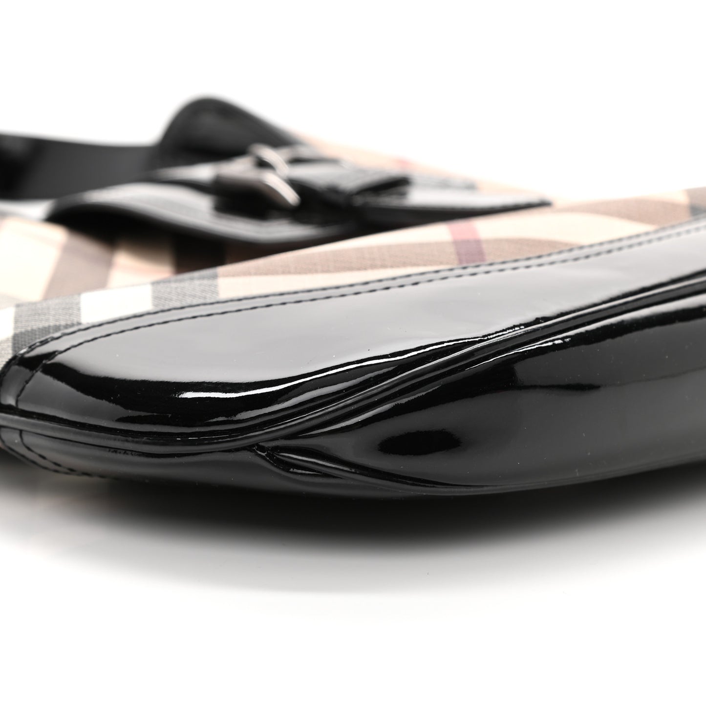 Patent Nova Check Brook Hobo Black