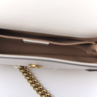 Gucci Nappa Pearl Studded Mini Queen Margaret Broadway Shoulder Bag Mystic White 5 of 11