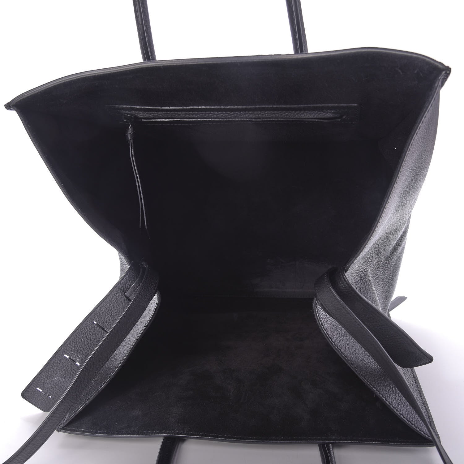 Celine Supple Calfskin Large Phantom Luggage Black 5 of 10