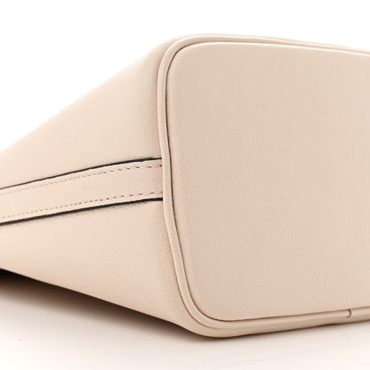 Louis Vuitton Grained Calfskin Lock and Walk Bucket Quartz 9 of 13