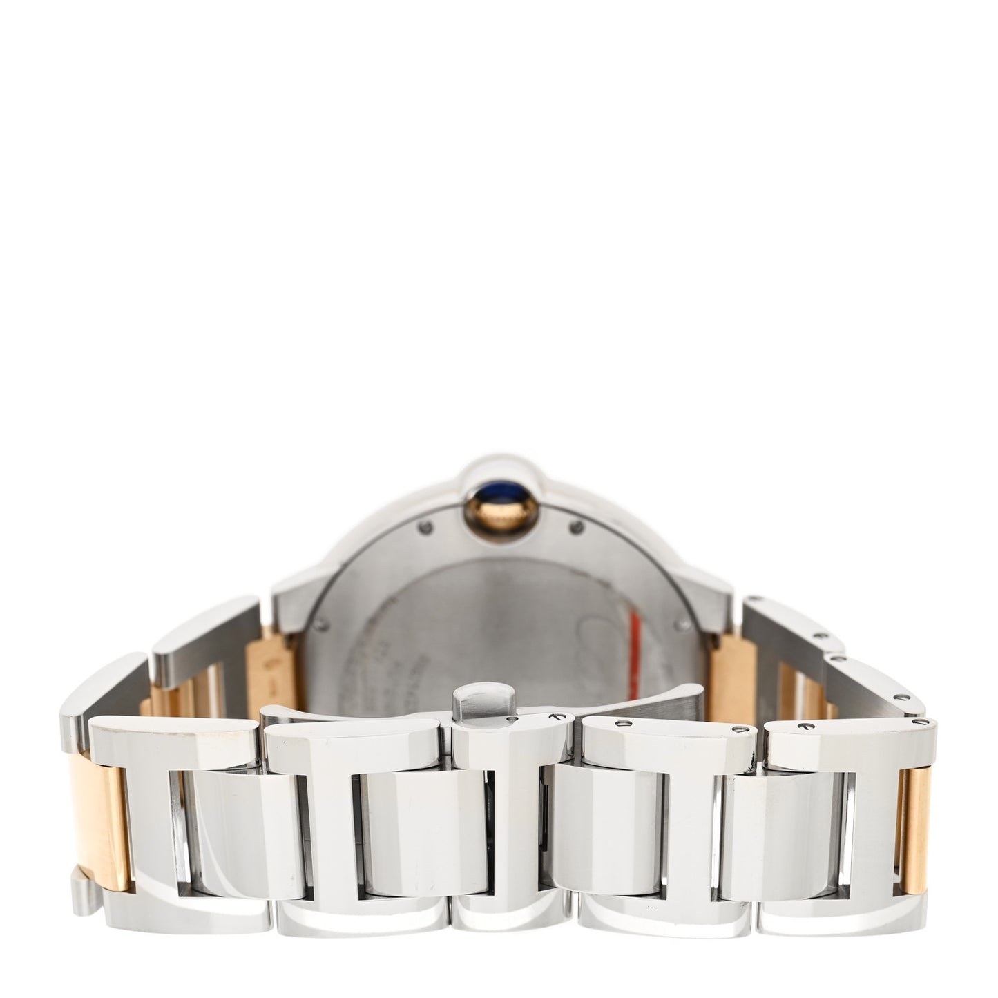 Stainless Steel 18K Yellow Gold 42mm Ballon Bleu De Cartier Automatic Watch