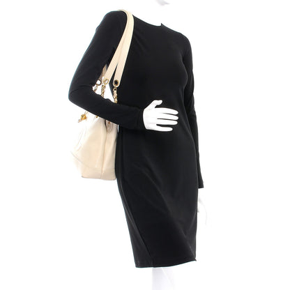 Chanel Caviar CC Shoulder Bag Beige 2 of 9
