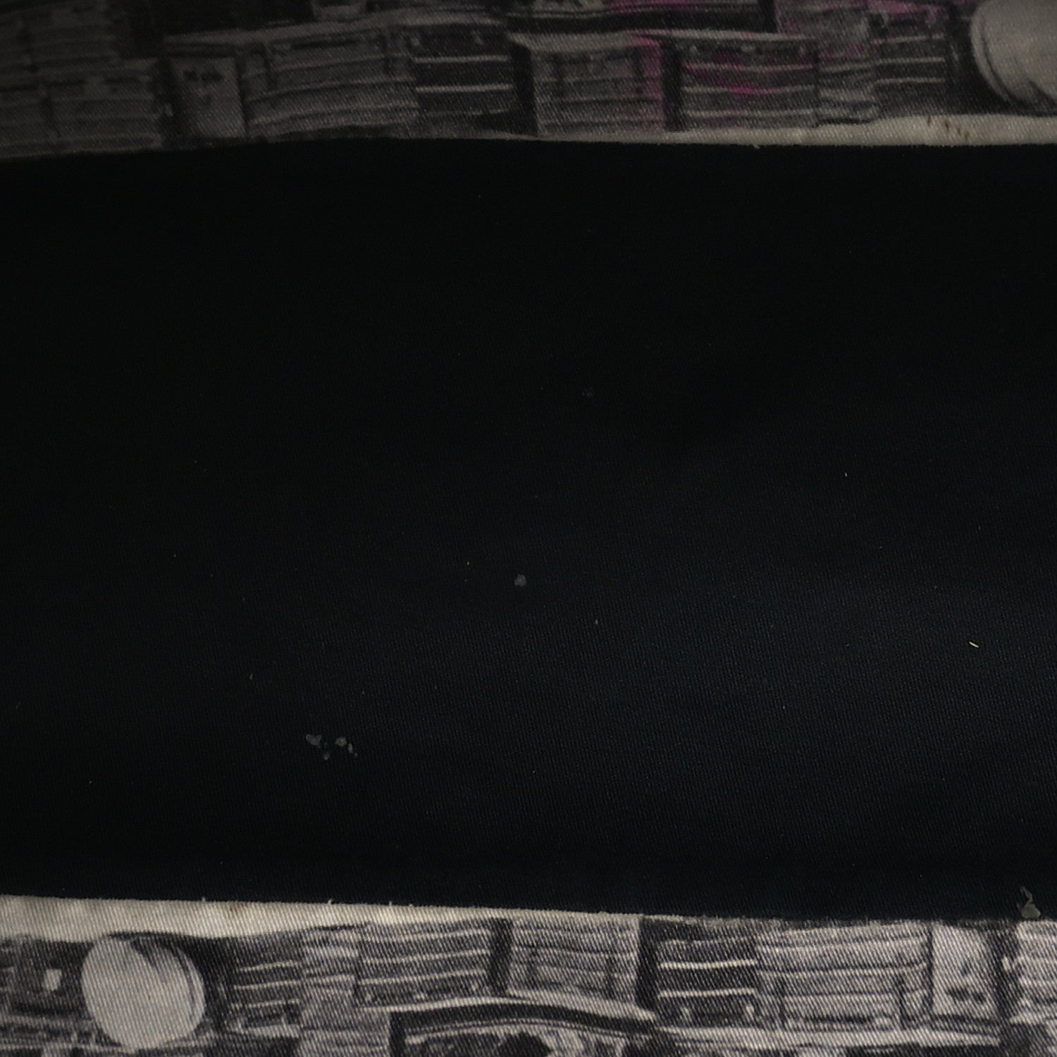 Moynat Calfskin Canvas 1920 M Monogram MM Tote Black Multicolor 5 of 14
