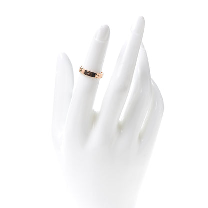 Cartier 18K Pink Gold 3.5mm LOVE Wedding Band Ring 48 4.5 2 of 4