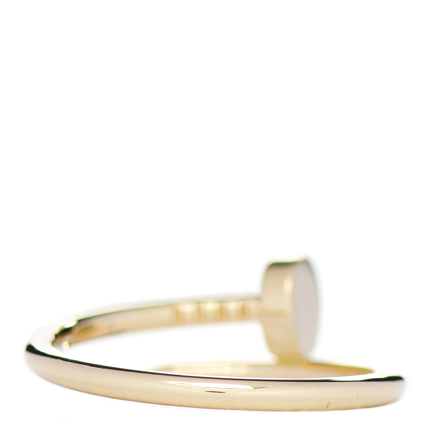 18K Yellow Gold Small Juste Un Clou Ring 54 6.75