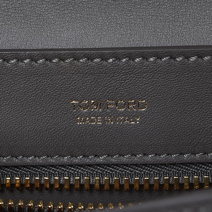 Tom Ford Calfskin Medium Sienna Crossbody Bag Graphite 6 of 7