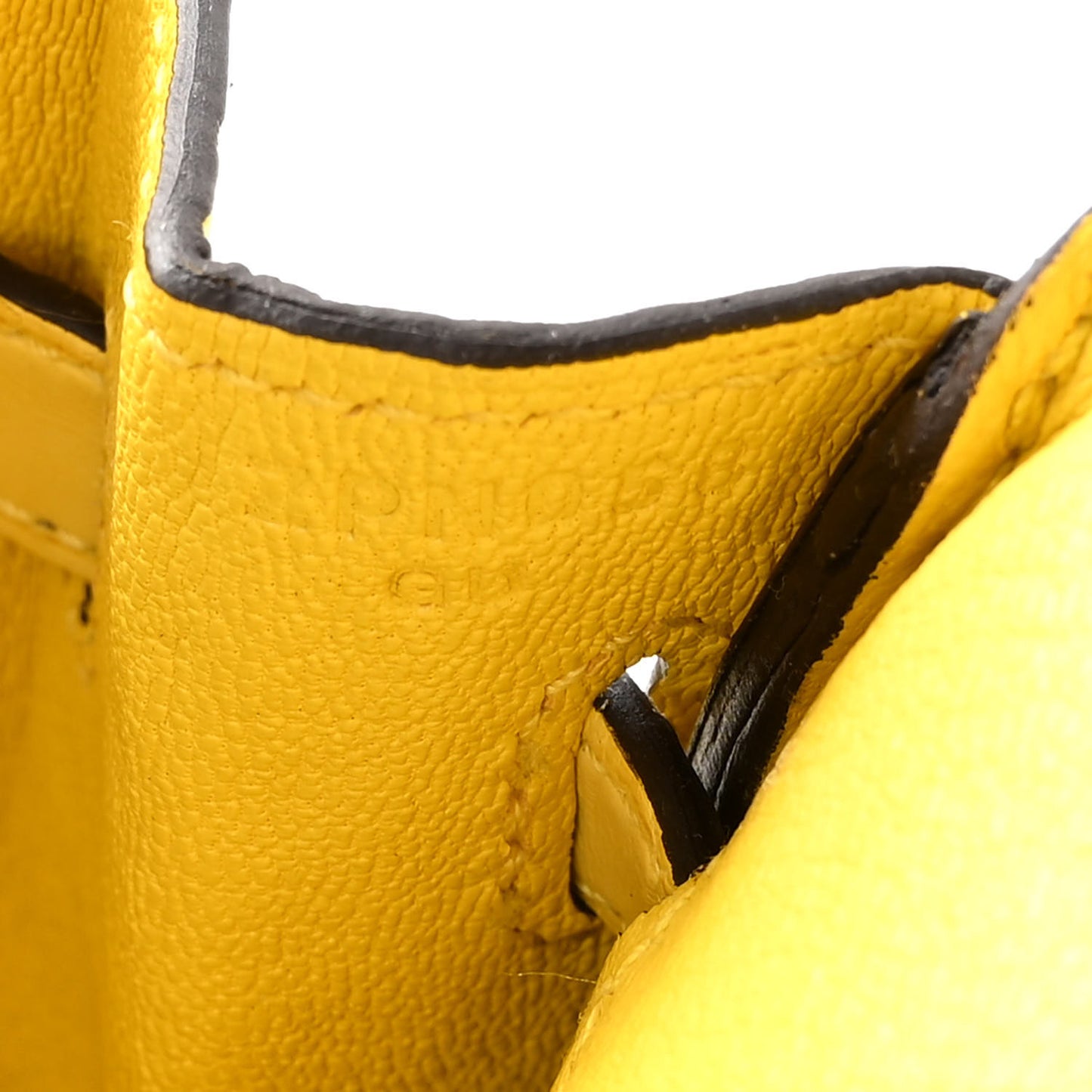 Matte Alligator Birkin 25 Mimosa