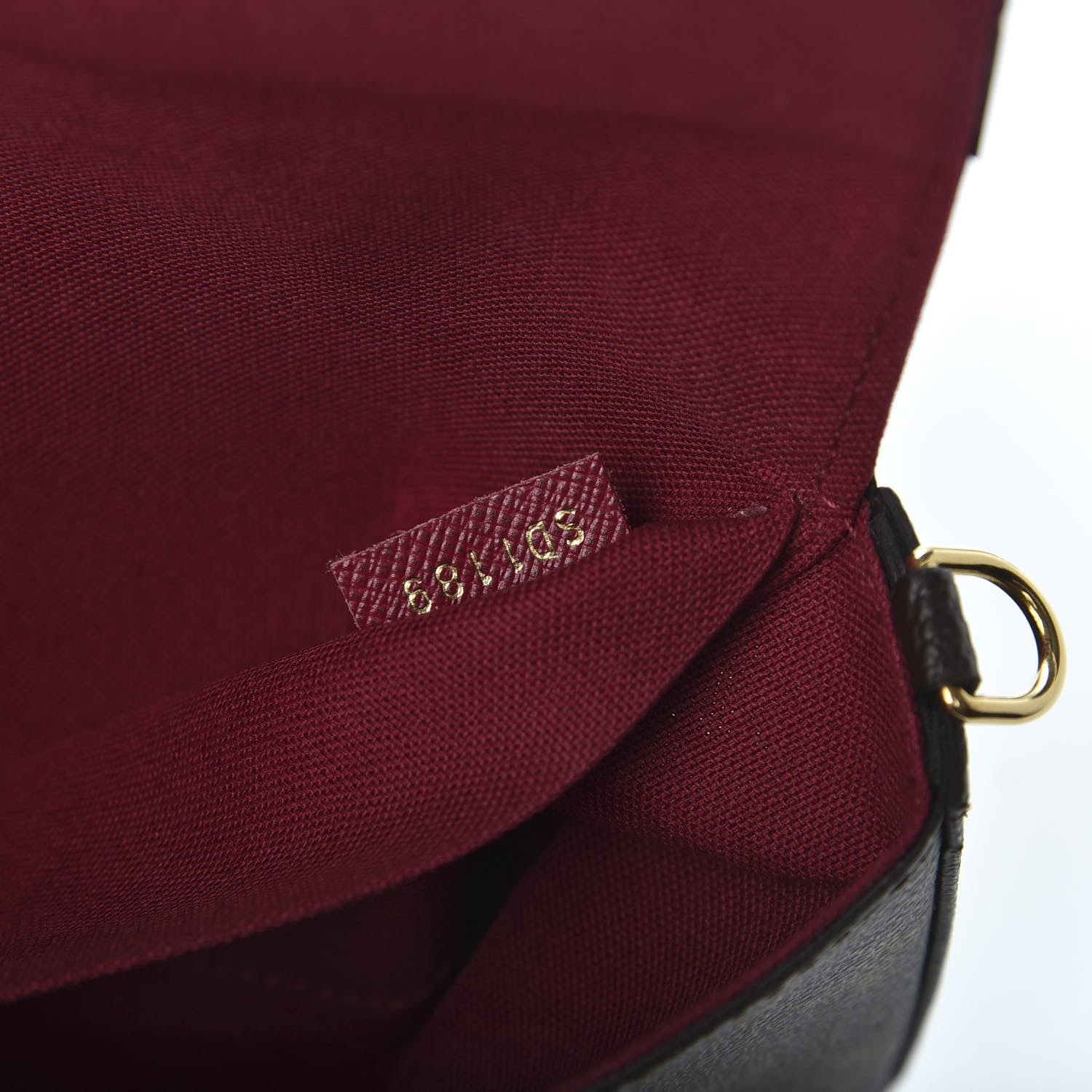 Louis Vuitton Monogram Pochette Felicie Chain Wallet Fuchsia 9 of 12