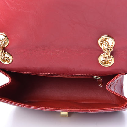Chanel Aged Calfskin Quilted 2.55 Reissue Mini Flap Red 5 of 10
