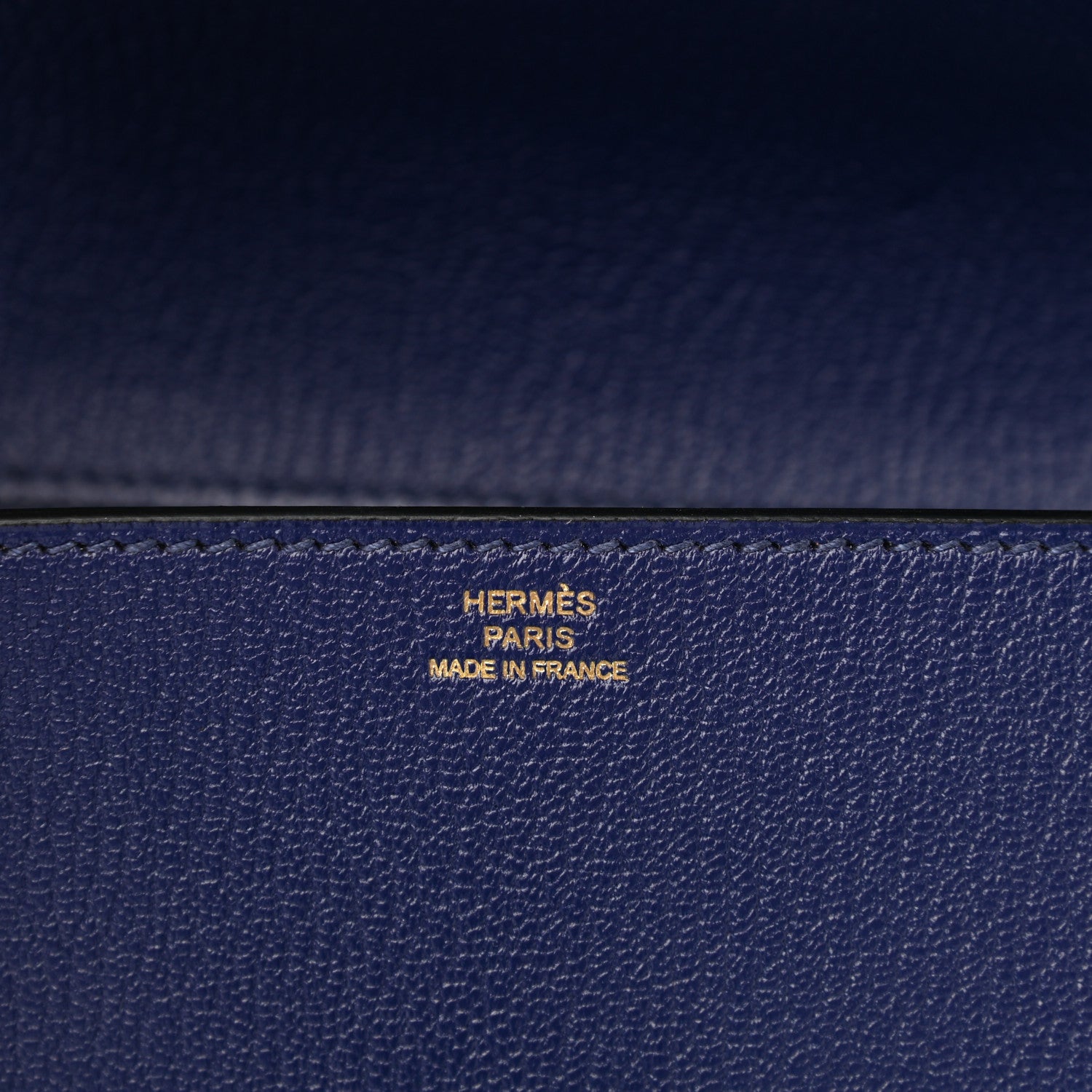 Hermes Chevre Mysore Medor 23 Clutch Bleu Encre 7 of 8