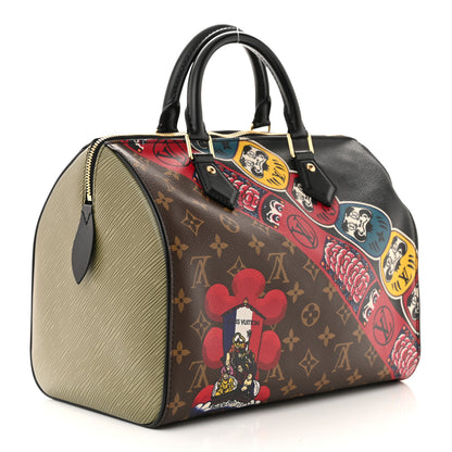 Louis Vuitton Monogram Kabuki Speedy 30 3 of 10