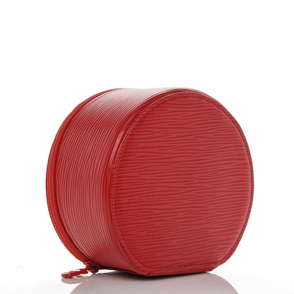 Louis Vuitton Epi Ecrin Bijoux 12cm Jewelry Box Rouge 4 of 7