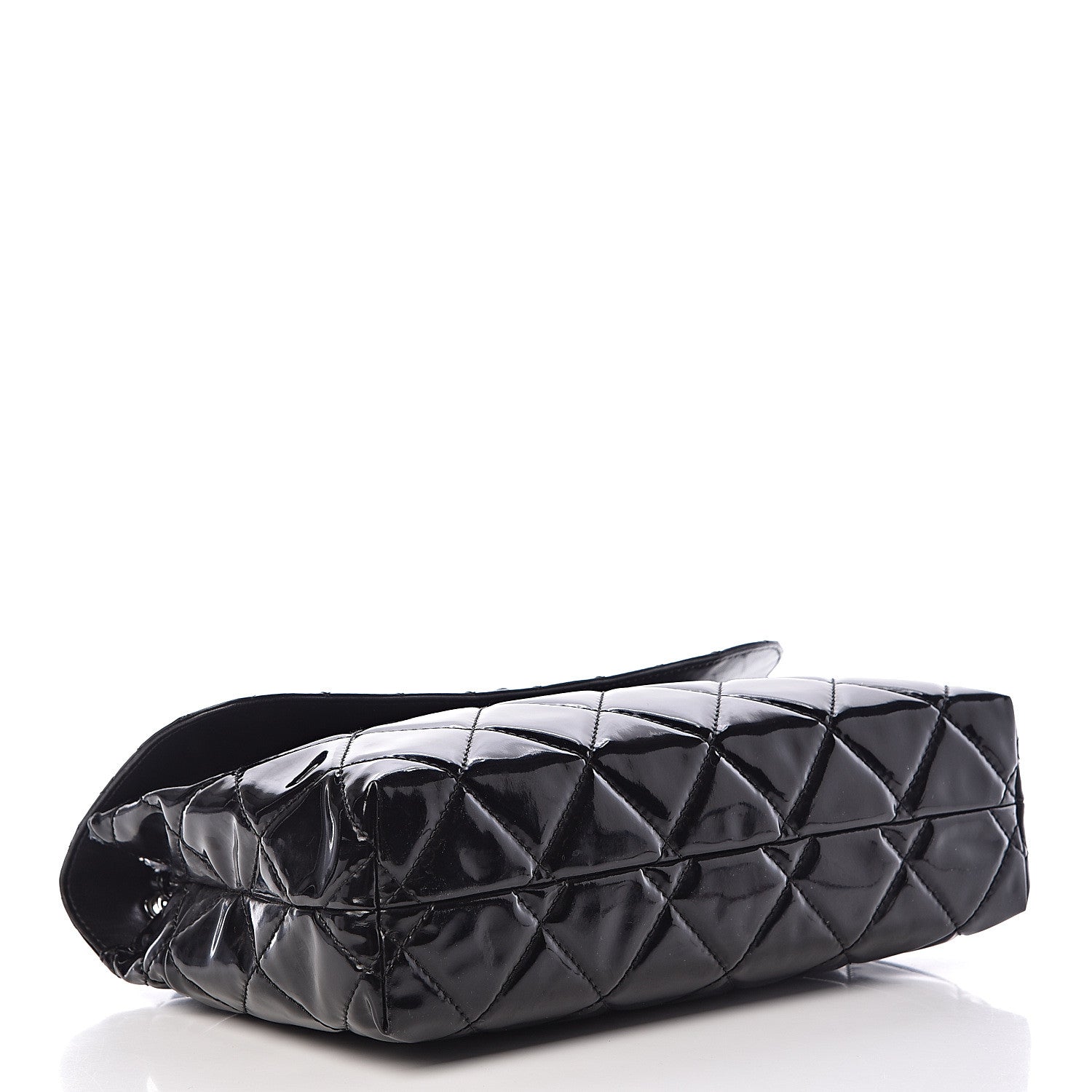 Chanel Vinyl Quilted In the Business Flap Bag Black 4 of 15