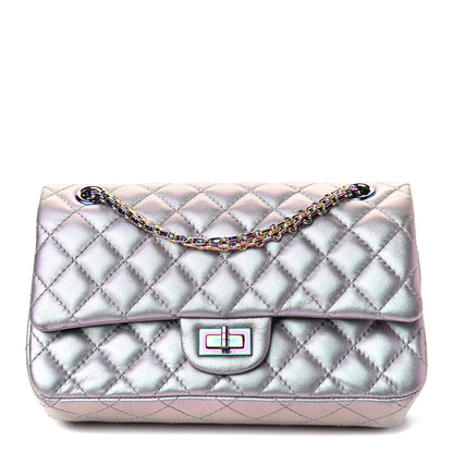 Chanel Iridescent Lambskin Quilted 2.55 Reissue 225 Flap Light Purple 1 of 9