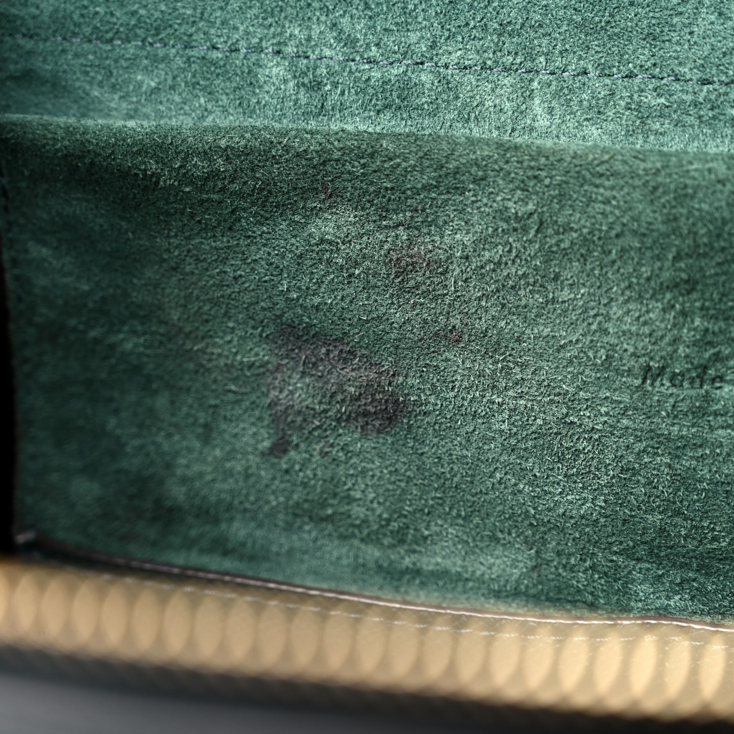 Grained Calfskin Mini Belt Bag Amazone