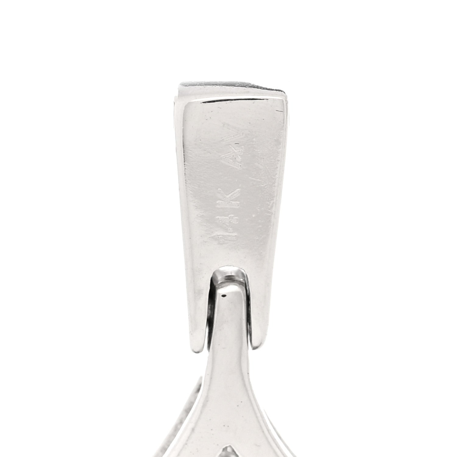 Parker & West by FASHIONPHILE 14K White Gold Diamond .32ctw Princess Cut Star Pendant 3 of 3