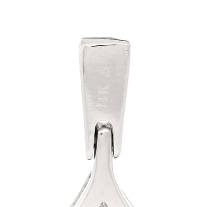 Parker & West by FASHIONPHILE 14K White Gold Diamond .32ctw Princess Cut Star Pendant 3 of 3