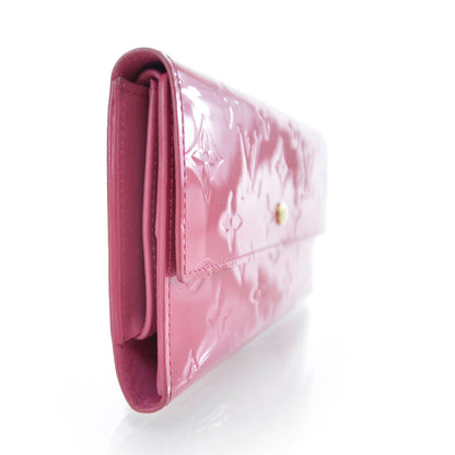Louis Vuitton Vernis Porte Tresor International Wallet Framboise 3 of 8
