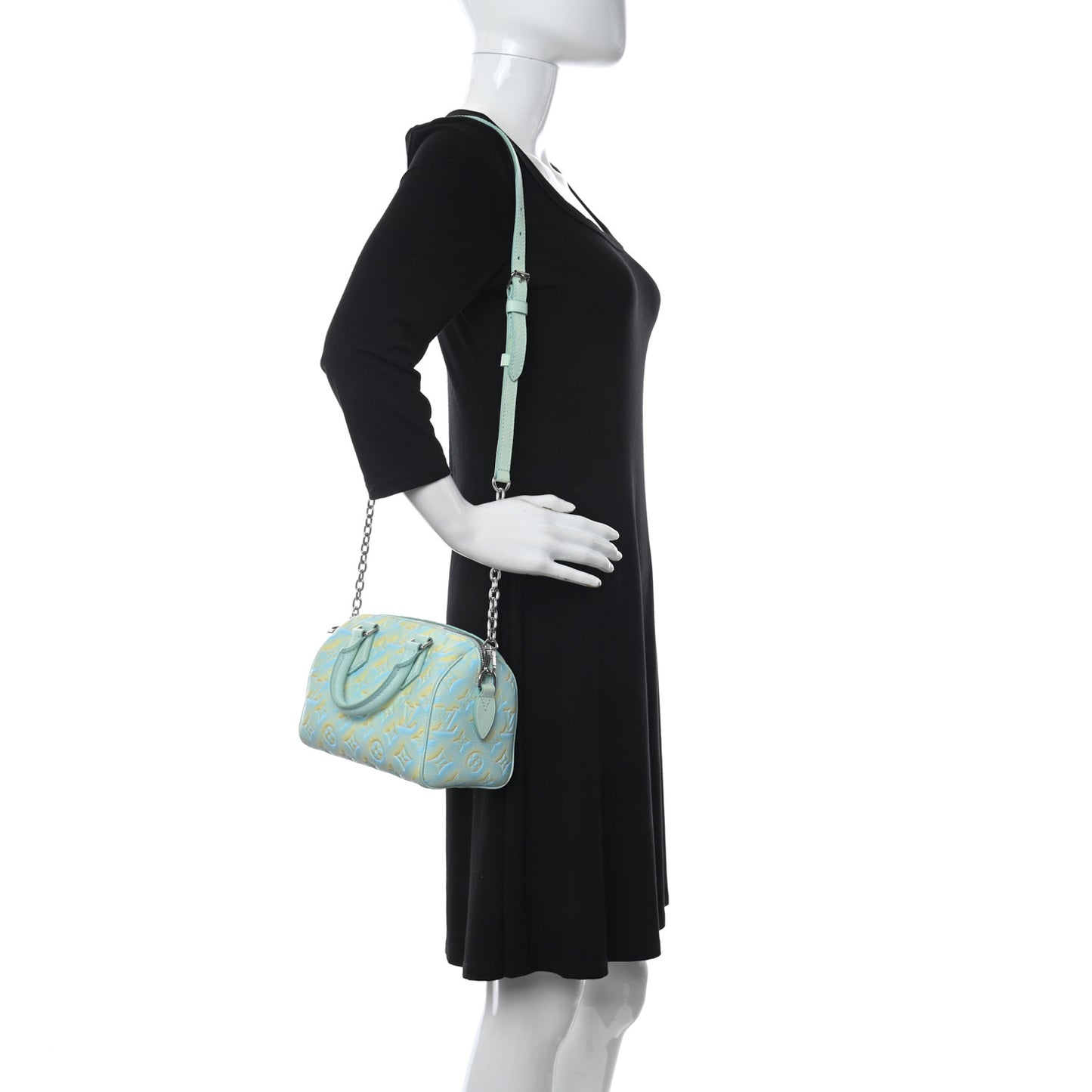 Empreinte Monogram Summer Stardust Speedy 20 Water Green