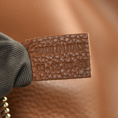 Chloe Calfskin Medium Marcie Satchel Tan 7 of 12