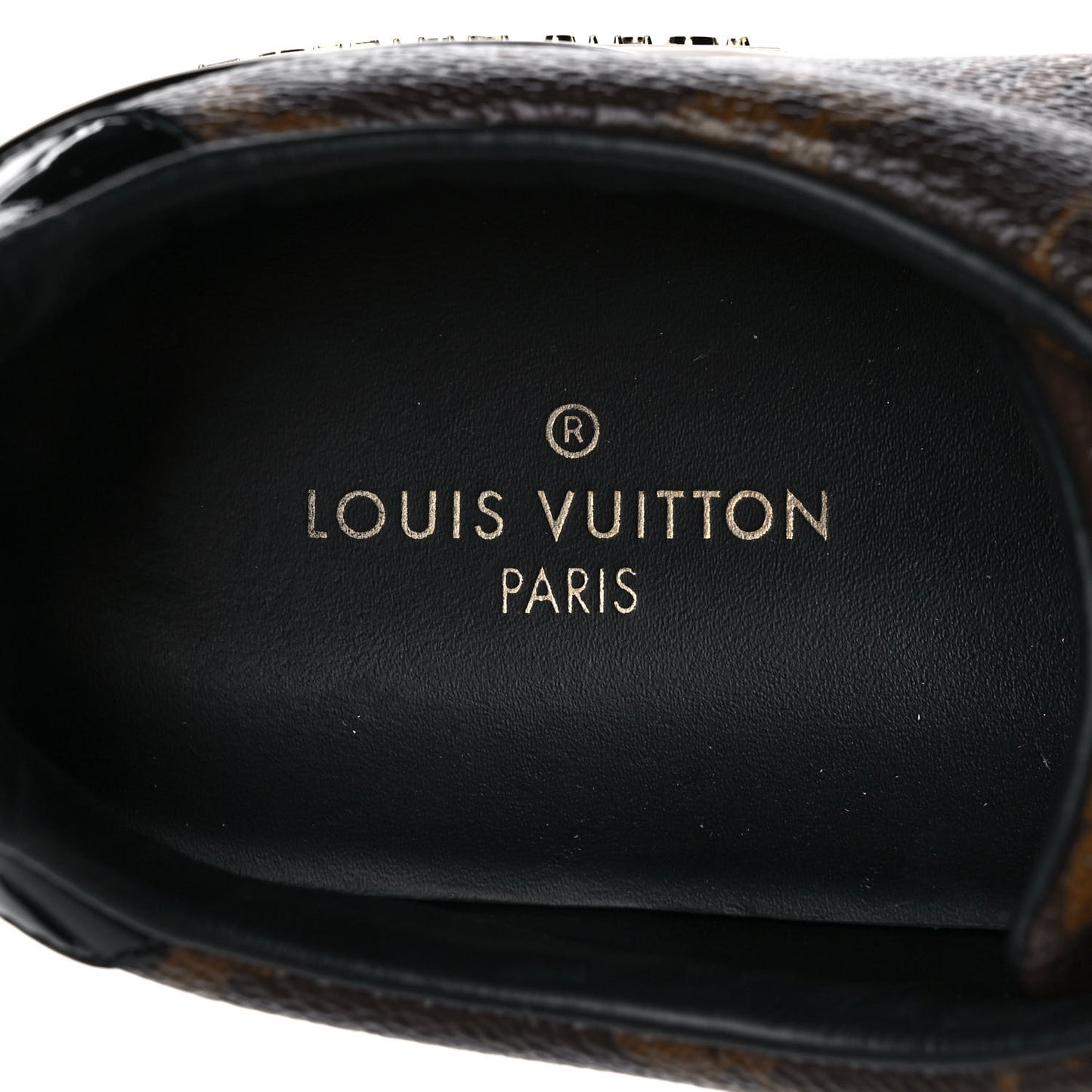 Patent Monogram Frontrow Sneakers 38