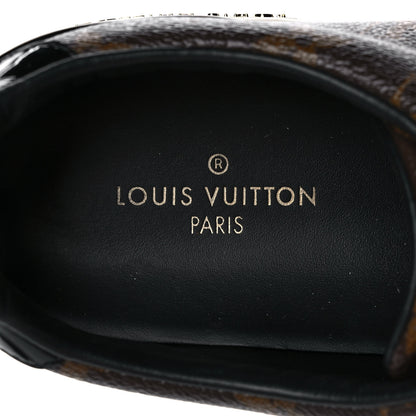 Louis Vuitton Patent Monogram Frontrow Sneakers 38 8 of 9