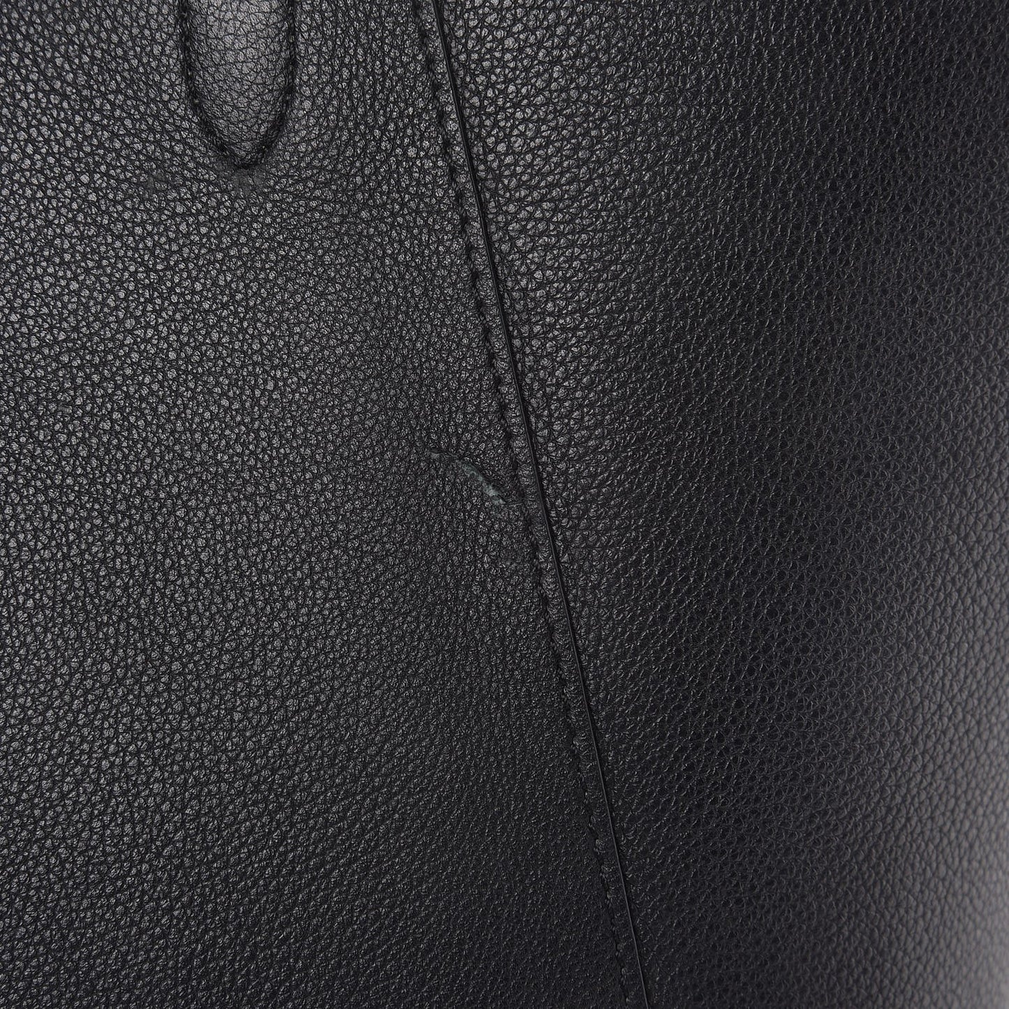 Calfskin Lockme Cabas Black