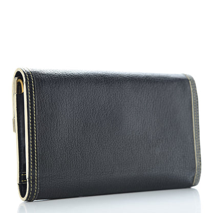 Louis Vuitton Suhali Porte Tresor International Wallet Black 3 of 11