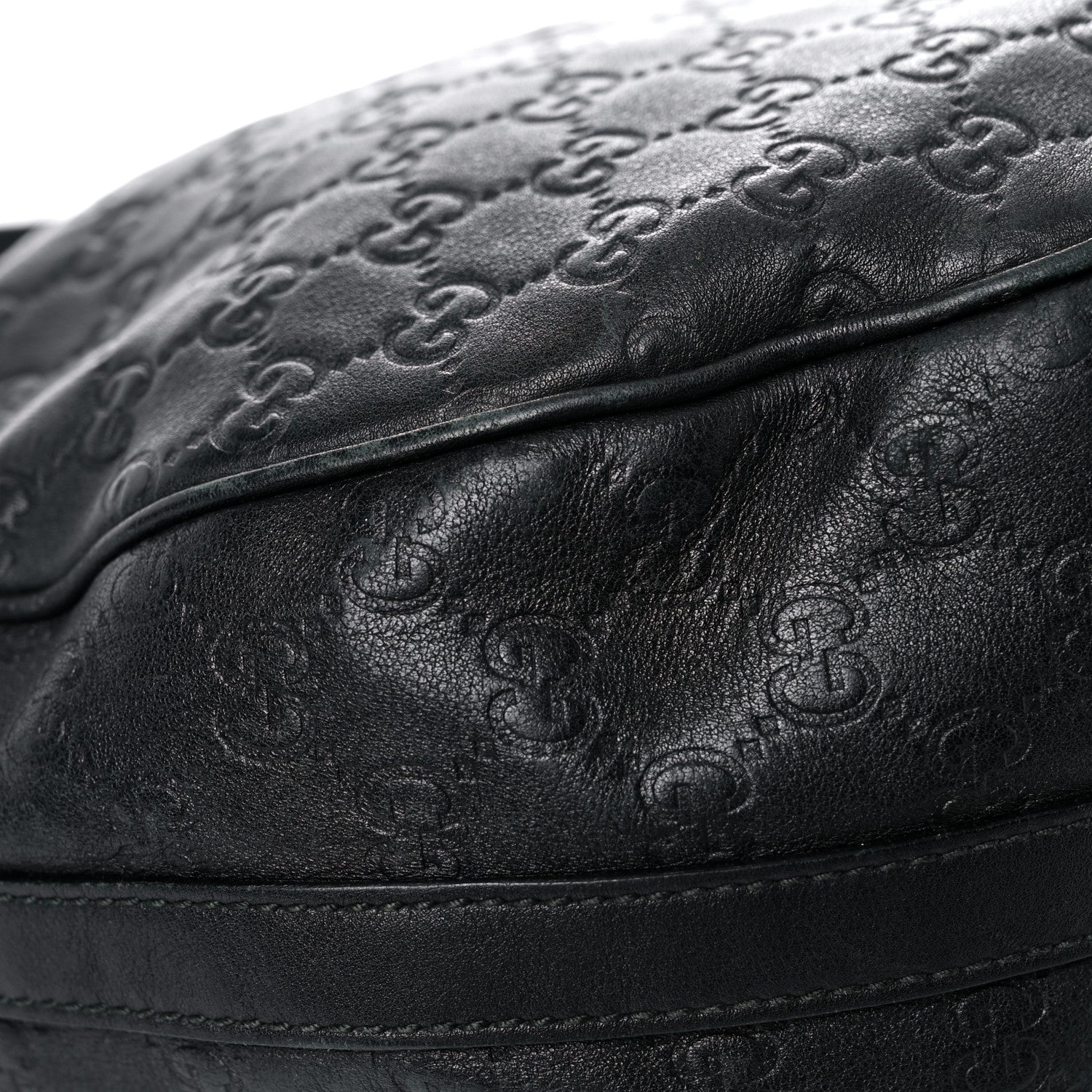 Gucci Guccissima Large GG Twins Hobo Black 25 of 30