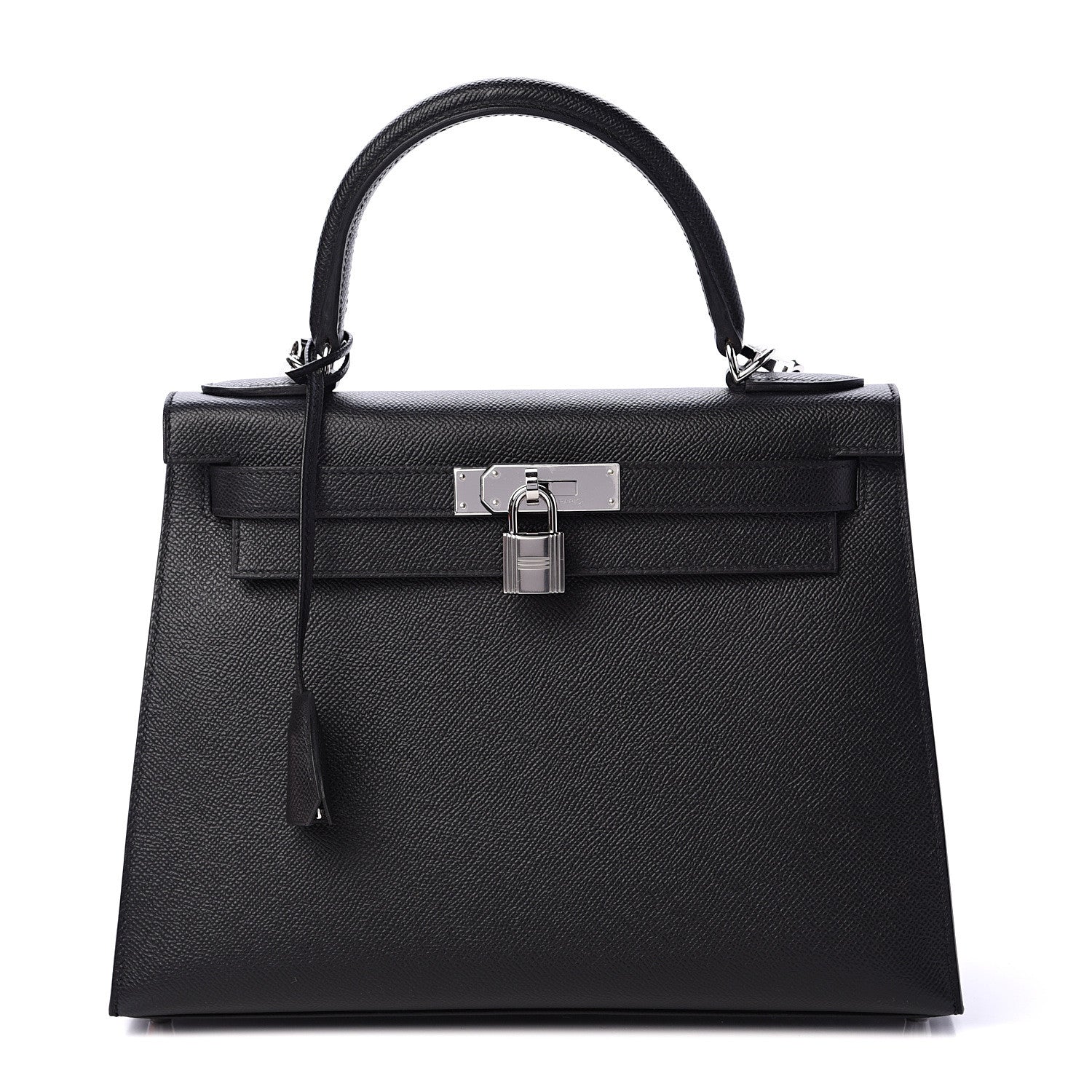 Hermes Epsom Kelly Sellier 28 Black 1 of 10